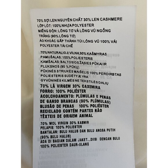 Miu Miu Womens Ivory Cable Knit Puffer Jacket With Hood & Full-Zip Closure - Picture 13 of 16